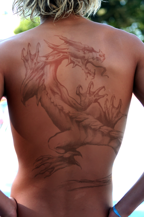 Photoshop tutorials Adding a realistic tattoo with Photoshop in few steps
