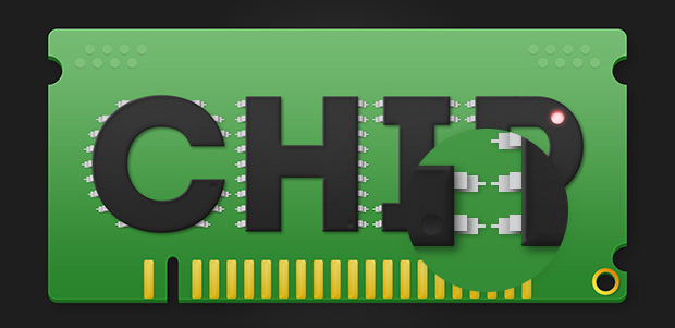 Create a Computer Chip Text Effect in Photoshop