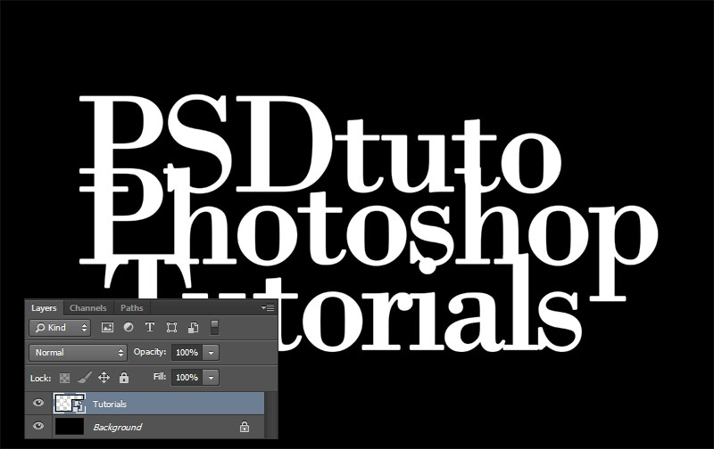 Create a Smoky Text Effect in Photoshop
