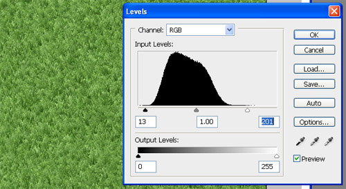 Create an Awesome Grass Texture in Photoshop - Grass Levels