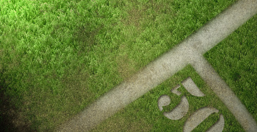 Create an Awesome Grass Texture in Photoshop - Grass Tutorial Finished