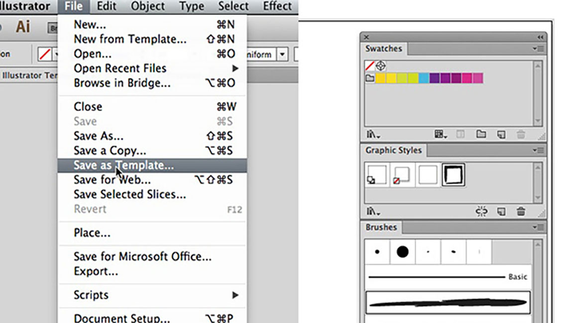 Create a Template Document in Illustrator - TutsPs